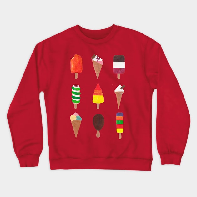 Ice Cream! Crewneck Sweatshirt by BenMorganIllustration